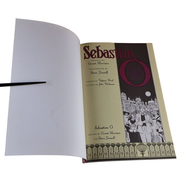 Sebastian O Graphic Novel Grant Morrison Steve Yeowell Vertigo Comics Softcover - Picture 7 of 11